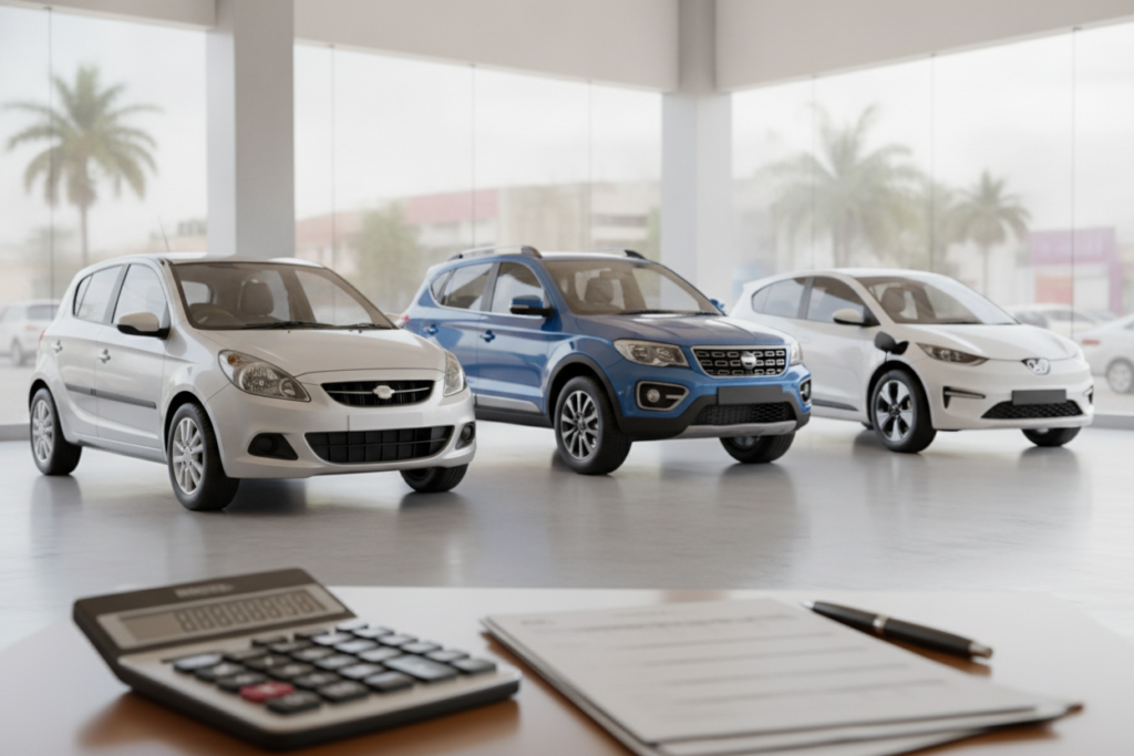 Hatchback, compact SUV and electric car comparison for an Indian car-buying budget