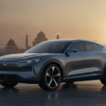 Original editorial view of a futuristic electric SUV for the Mahindra BE 6 SPORTEQ 2026 launch