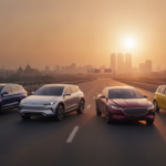 October 2026 India car launch lineup with SUV, electric vehicle, sedan and hatchback