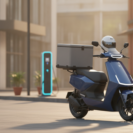 Ola Electric commercial scooter for Indian delivery fleets