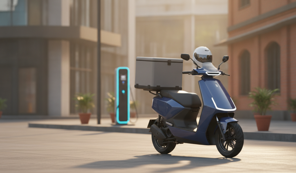 Ola Electric commercial scooter for Indian delivery fleets